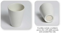Porcelain Crucibles with Porous Bottom, United Scientific Supplies