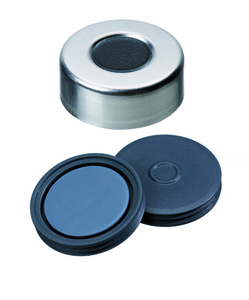 20mm Magnetische Bördelkappe, silber, 8mm Loch, 20mm Formscheibe (Butyl/  PTFE), 349,86 €