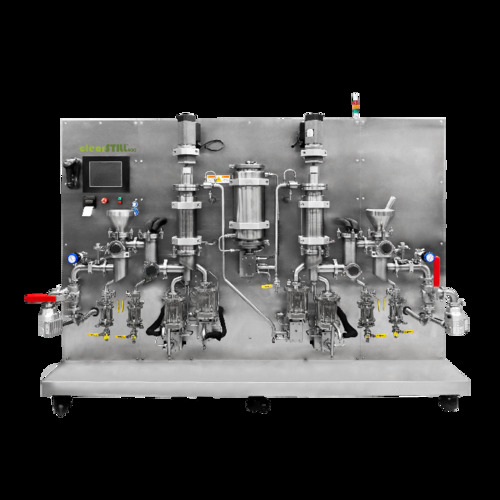 Clearstill 400 Wiped Film Distillation, High-end automated independent, ontinuously process oil in one pass, Methods driven, Dual stills with independent temp control, maintenece free roughing pumps & preferential turbo pumps, 3ph/60hz/UL/CSA/1Yr Warranty, Voltage: 208V