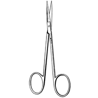 Ribbon Iris Scissors, OR Grade, Sklar