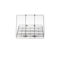 Divider Basket with Lid, Marlin Steel Wire Products