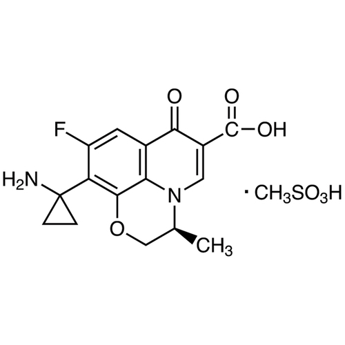 Pazufloxacin Mesylate ≥98.0% (by HPLC, titration analysis)