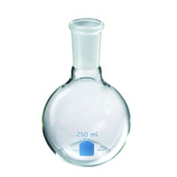 PYREX® VISTA™ Flasks, Flat Bottom, Glass, Clear, with Standard Tapered Joints, Corning
