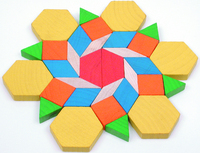 Learning Resources Pattern Blocks, Set of 250