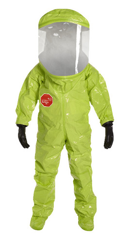 DuPont™ Tychem® 10000 Encapsulated Level A Suits with EX Extra Wide Visor