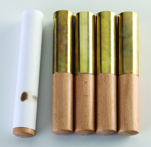 CYLINDER WOOD AND METAL DEMO. PACK OF 5