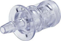 CPC MPC® Male Connector Coupling Body, MPC to HB, Polycarbonate (PC), Class VI Material, Foxx Life Sciences
