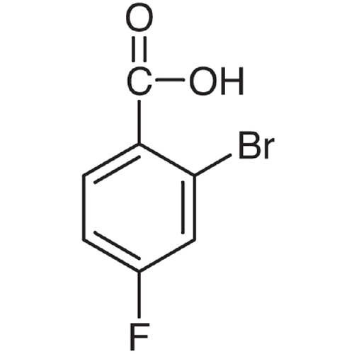 2-Bromo-4-fluorobenzoic acid ≥98.0% (by GC, titration analysis)