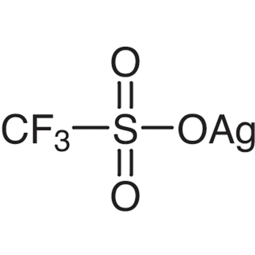 Silver trifluoromethanesulfonate ≥98.0% (by titrimetric analysis)