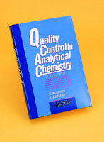 Quality Control in Analytical Chemistry, 2nd Edition, JAY C. WILEY