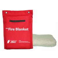 ZING Green Safety Eco Fire Blanket - Tote Set