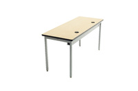 Computer/Technology Tables, All Welded, Grommet Hole, AmTab