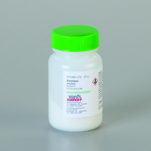 Amylase (Bacteriological Powder) 25 g Cas Number: 9000-90-2