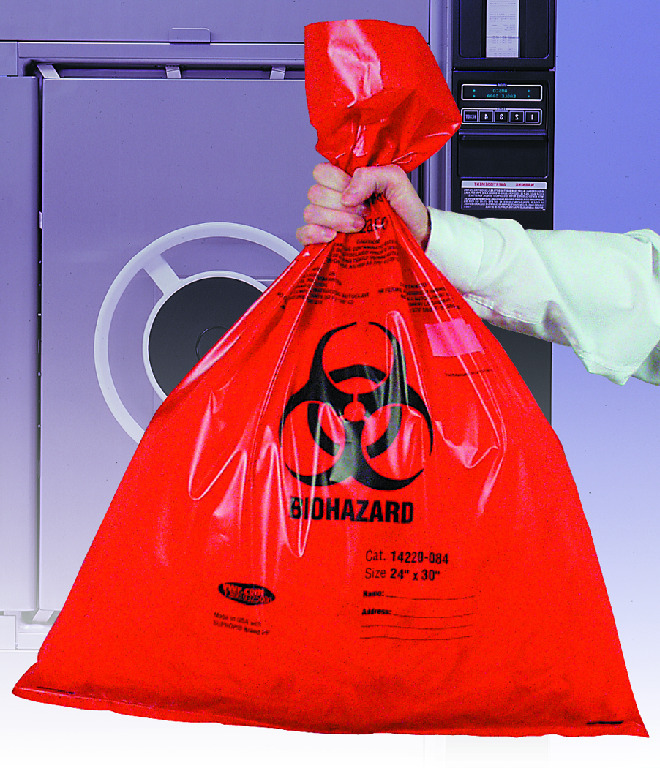 VWR® Autoclavable Biohazard Bags, Double Thick Waste Disposal Bags