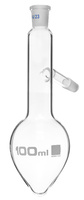 Eisco LabGlass® Pear Shape Distilling Flasks, Short Neck