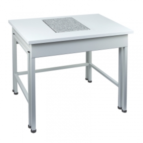 VWR Anti-Vibration Table, Powder Coated Steel Frame with HPL Board Top, Granite Insert