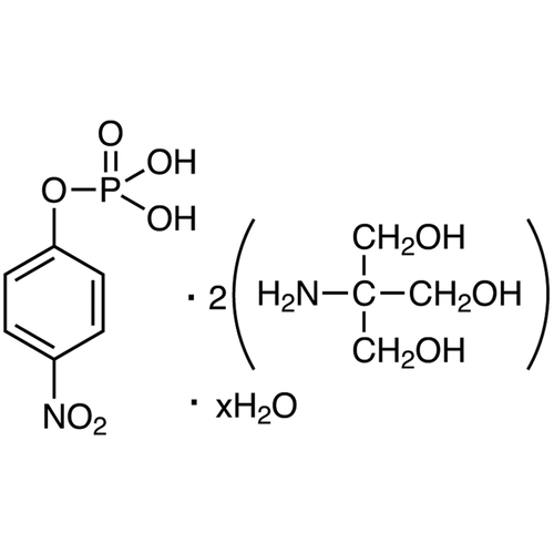 4-Nitrophenyl phosphatedi(tris) salt hydrate ≥90.0% (by titrimetric analysis)