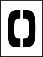 Individual Number Stencils, National Marker