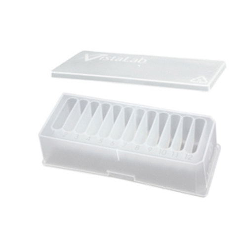 Reagent Reservoirs 12 Channel, STERILE, INDIVIDUALLY WRAPPED, With lid