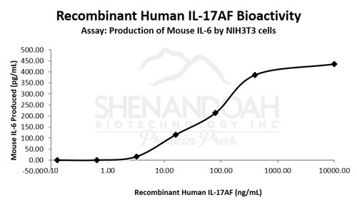 Human Recombinant IL-17AF (from <i>E. coli</i>)