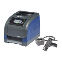 Industrial Label Printer with Brady Workstation Software Barcode Scanner Kit, i3300