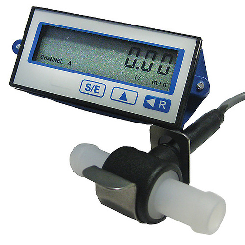 Masterflex® Single-Use Flow Sensor Flow Display and Totalizer; Panel Mount