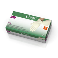 Curad® Powder-Free Textured Latex Exam Gloves, Medline