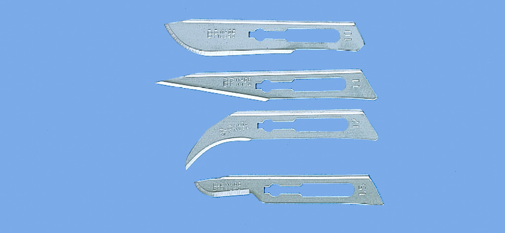 Bard Parker #25 Non-Sterile Carbon Steel Blades with BD Rib-Back Design