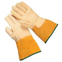 Grain Cowhide Welder's Gloves, Wells Lamont