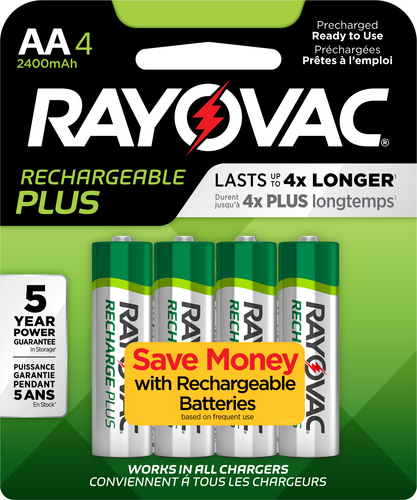 Ni-MH Rechargeable Batteries and Chargers
