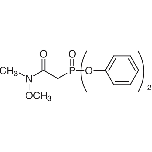 Diphenyl (N-methoxy-N-methylcarbamoylmethyl)phosphonate ≥95.0%
