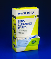 VWR® Lens Cleaning Wipes and Lens Cleaning Station