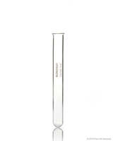 Test Tube with Rim icate ISO 4142, 5 mL, Round Bottom, Specifications: Material: 3.3 Borosilicate Glass, Color: Clear, Capacity: 5 mL, Approx O.D. X Length: 12mm x 75mm, Class/ Quality Grade: Type I,