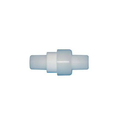 Masterflex® PTFE Check valve, 1/2" Orifice, 1/2" Female NPT