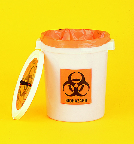VWR Brand Yellow 2 Mil Polypropylene Autoclavable Biohazard Bag