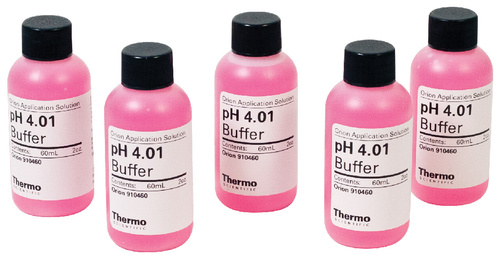 pH 4.01 Buffer (color coded pink)