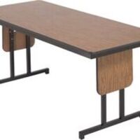 Training Tables, Plywood Core, Leg Panels, AmTab