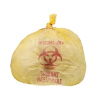 Infectious Waste Liners, Yellow, Mortech