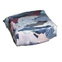 WorkWipes® Reclaimed Colored Flannel in Bag, New Pig