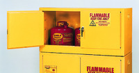 Space-Saver Flammable Liquids Storage Cabinets, Horizontal, Eagle Manufacturing