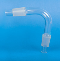 Adapter, Recovery Bend, 75 deg, Joint Size: 19/22, With inner joints at each end