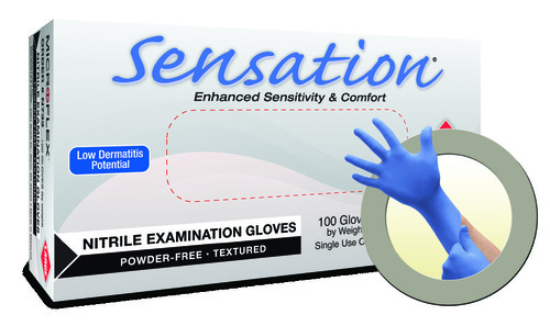 SENSATION® Powder free Examination Gloves, Microflex®, Ansell