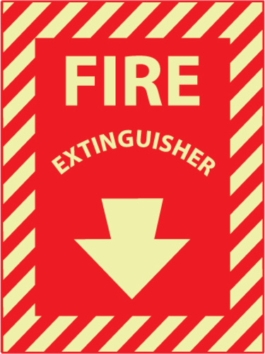 Fire Extinguisher Signs, National Marker | Signs