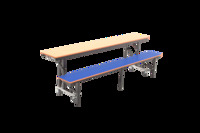 Mobile Convertible Benches, AmTab