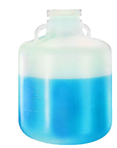 NALGENE* Carboys with Handles, Wide Mouth, Low-Density Polyethylene