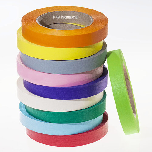 Color Lab-Tape*; Color: Green Apple; Dimension: 0.71in X 180Ft/ 18Mm X 55M