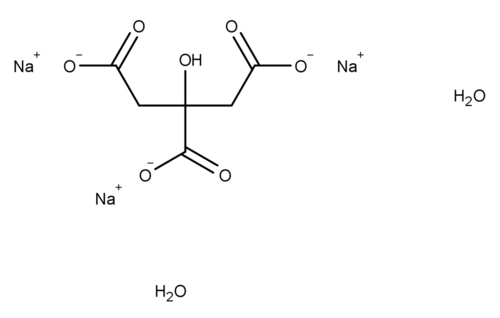 tri-Sodium citrate dihydrate ≥99.0%, granulated USP