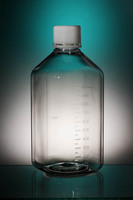 Corning® Gosselin™ Octagonal PET Bottles, Sterile, Corning