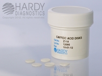 Caffeic Acid Disks, for Cryptococcus, Hardy Diagnostics