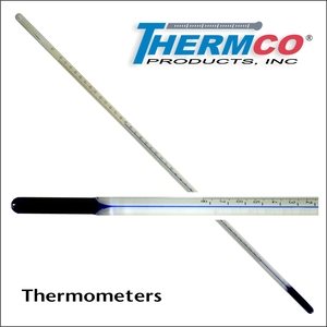 24 & 18 Precision Serialized Liquid In Glass Thermometer